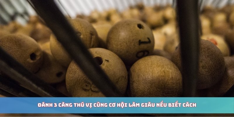 Đánh 3 càng thú vị cùng cơ hội làm giàu nếu biết cách